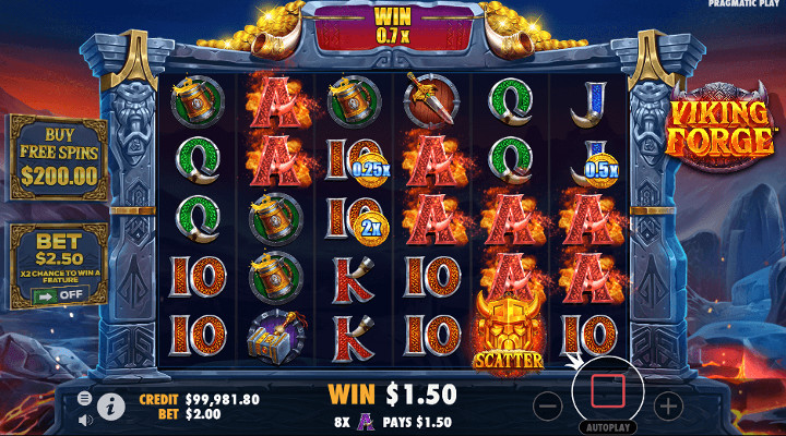 Viking Forge Slot win